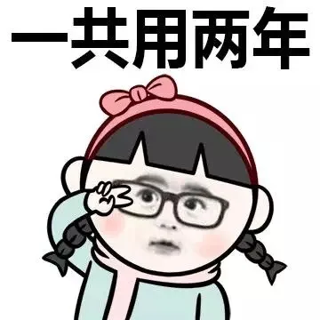 一共用两年
