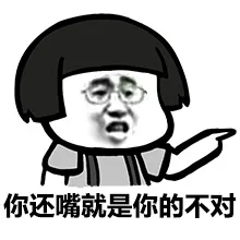 你还嘴就是你的不对（你还嘴就是你的不对）