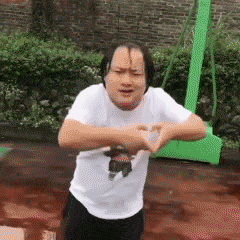 胖子尬舞动图