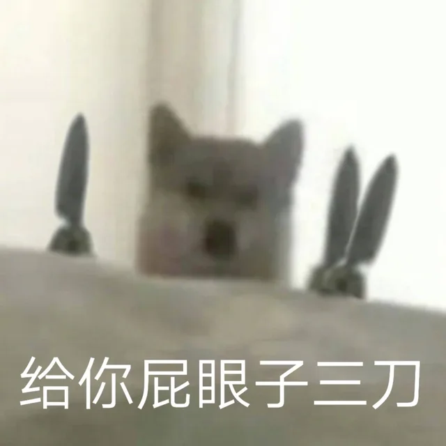 给你屁眼子三刀（给你屁眼子三刀）