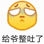 给爷整吐了（给爷整吐了）