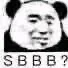 SBBB？（熊猫头表情包）（SBBB？（熊猫头表情包））