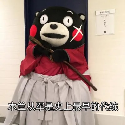 哈哈木兰从军是史上最早的代练_内涵表情包