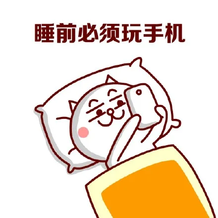 睡前必须玩手机（睡前必须玩手机）
