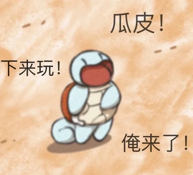 瓜皮！下来玩！俺来了！（瓜皮！下来玩！俺来了！）