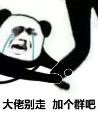 大佬别走 加个群吧