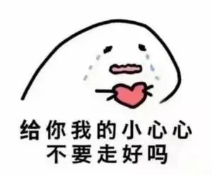 给你我的小心心，不要走好吗