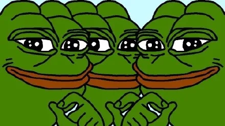 sad frog 对着你看（sad frog 对着你看）
