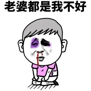 求老婆原谅表情