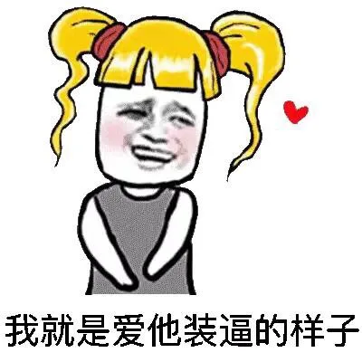 我就是爱他装逼的样子（我就是爱他装逼的样子）