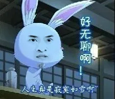 人生真是寂寞如雪啊_动图_兔子_搞笑