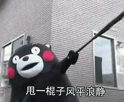 甩一棍子风平浪静