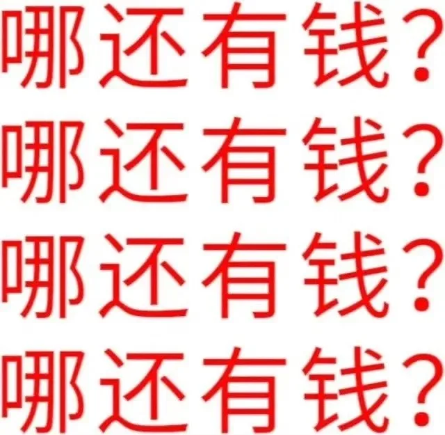哪还有钱？哪还有钱？哪还有钱？哪还有钱？（哪还有钱？哪还有钱？哪还有钱？哪还有钱？）