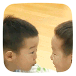 书言书俊双胞胎QQ表情包_微信表情包