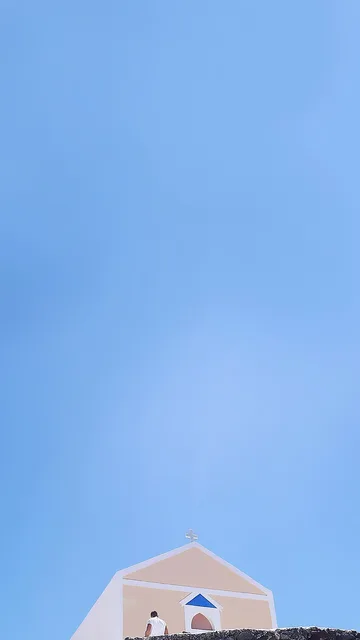 蓝天聊天背景图