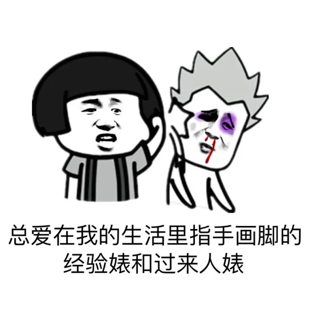总爱在我的生活里指手画脚的经验婊和过来人婊（总爱在我的生活里指手画脚的经验婊和过来人婊）