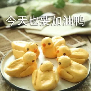 今天也要加油鸭