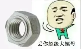 丢你超级大螺母