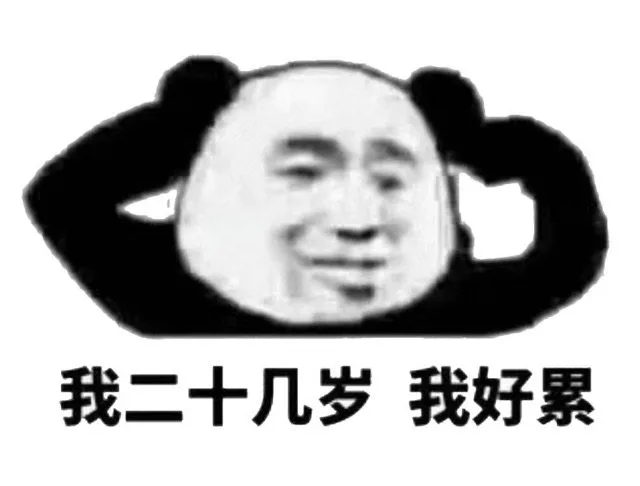 我二十几岁我好累（我二十几岁我好累）