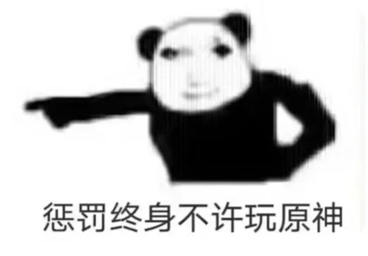 惩罚终身不许玩原神（惩罚终身不许玩原神）