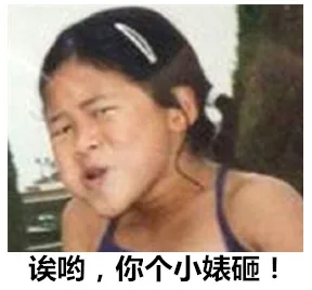 诶哟，你个小婊砸！
