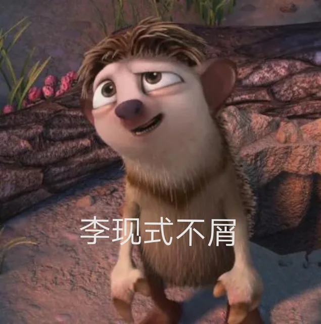 李现式不屑