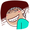 坏笑