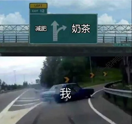LIFT减肥奶茶我(汽车在高速路分叉离开漂移走岔路)