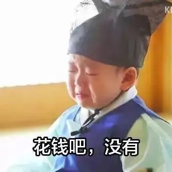 花钱吧，没有