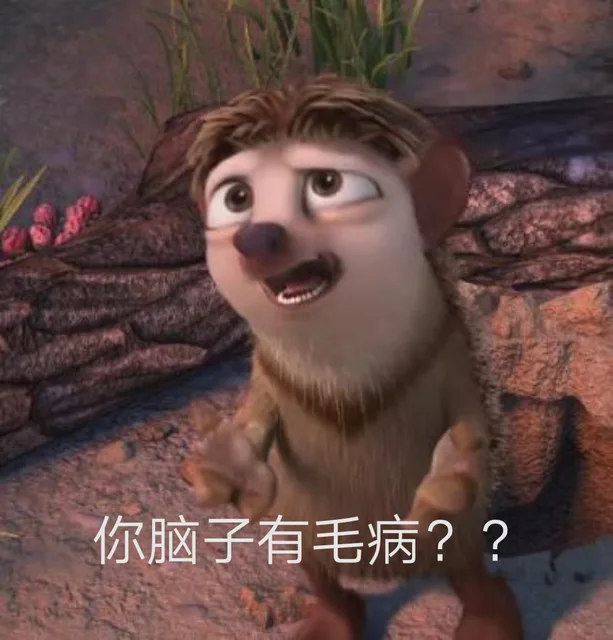 你脑子有毛病