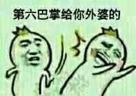 第六掌给你外婆打的