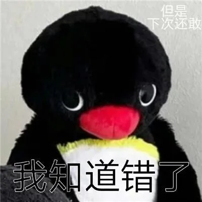 敢我知道错了