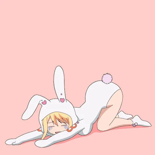 兔子少女朋友圈背景图（兔子少女朋友圈背景图）