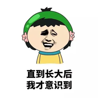 直到长大后 我才意识到