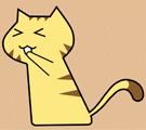 黄猫喵表情包（妹子专属）_喵星人表情包