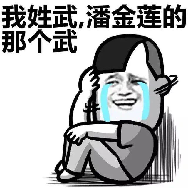 我姓武，潘金莲的那个武