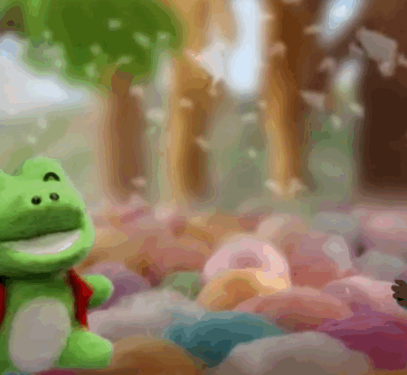 开心跳起 GIF