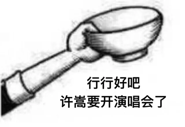 行行好吧，许嵩要开演唱会了