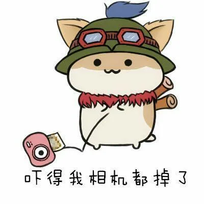 吓得我系列 （仓鼠管家）_仓鼠表情包