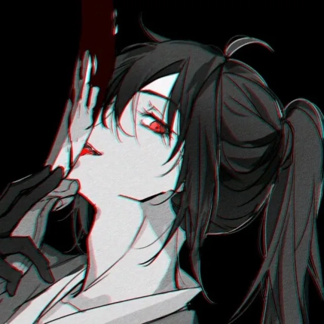长发男生头像
