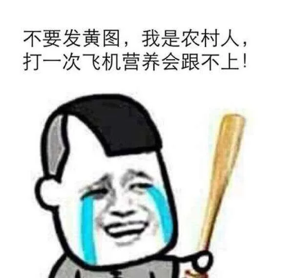 不要发黄图，我是农村人，打一次飞机营养会跟不上