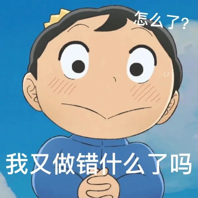 怎么了?我又做错什么了吗（怎么了?我又做错什么了吗）