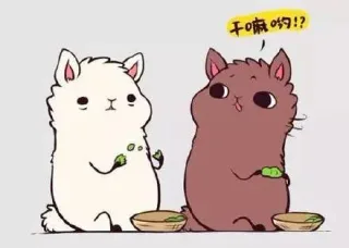 干嘛哟！？