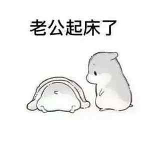 老公起床了