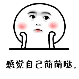 感觉自己萌萌哒