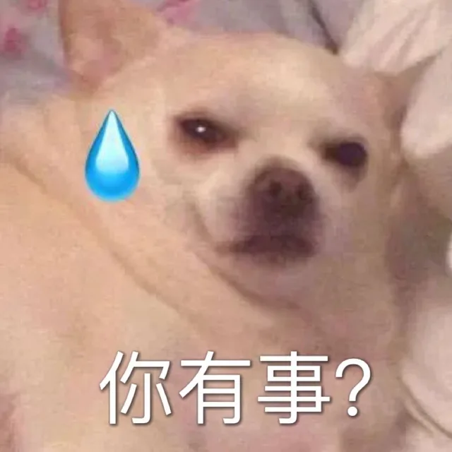 你有事?（你有事?）