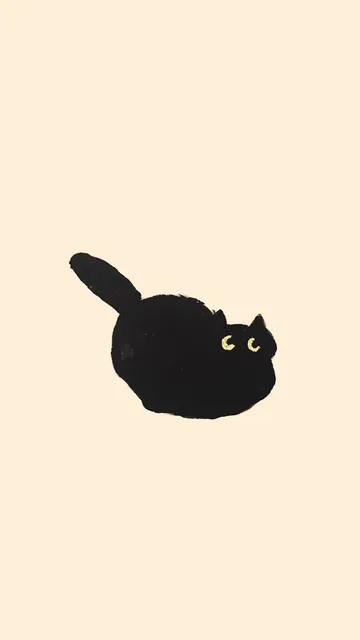 猫咪插画壁纸