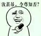 汝甚吊，令尊知否？