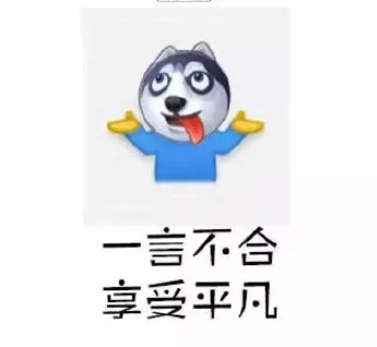 一言不合 享受平凡