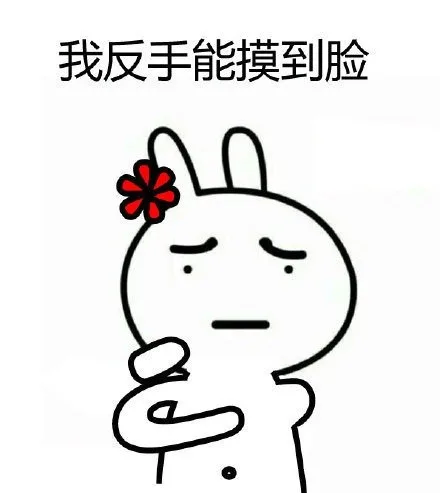 我反手能摸到脸（我反手能摸到脸）